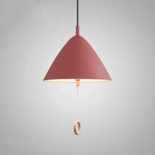Suspension parapluie rouge 27 cm pour chambre d'enfant, aluminium moderne, salon et salle Ă manger