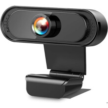 1080P Full HD Live Streaming Webcam with Noise-Canceling Microphone and USB Plug and Play PC Web Camera for Video and Recording