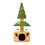 Living And Home 2-in-1 Christmas-Tree-Shaped Cat Tree with Scratcher & Condo 1