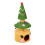 Living And Home 2-in-1 Christmas-Tree-Shaped Cat Tree with Scratcher & Condo 3
