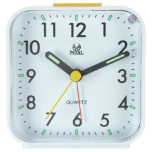 Alarm Clock with Night Light and Snooze / Ascending Sound Alarm / Simple to Set Clocks, Battery Powered, Small