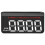 Dilwe Car HUD Speedometer Universal OBDII Display Overspeed Alarm Head-Up Windshield Projector 1