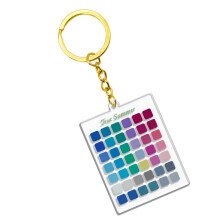 Trendy Acrylic Keychain With Seasonal Colors Sturdy And-6