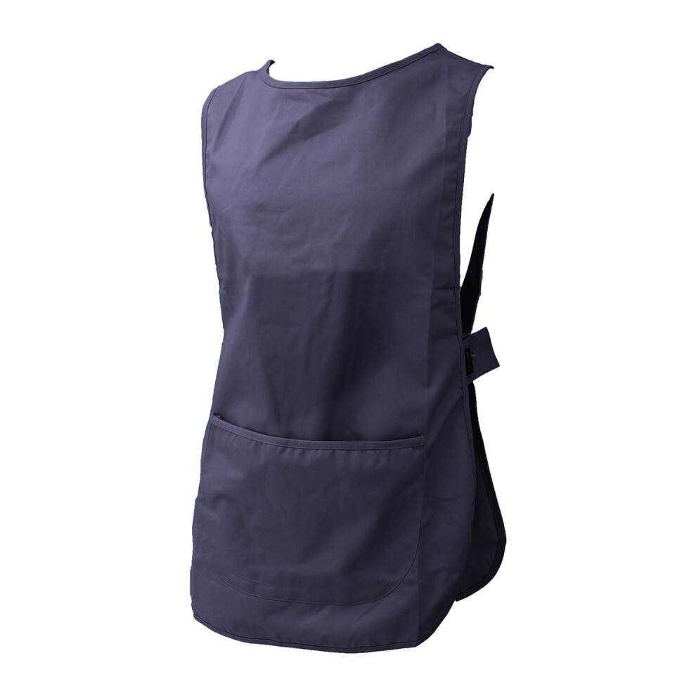 (Xl, Navy Blue) Dennys Womens/Ladies Workwear Tabard (Pack Of 2) 5059269099701