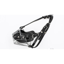 Supet - Metal Dog Muzzle - Anti-Bite and Bark Breathable and Safety Mask for Small, Medium and Large Dogs Lightweight, Durable, Comfortable and Safe