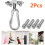 Hoviecole 2x Fixed Ceiling Hook Hanging Plate Yoga Hook Loop Hammock Hanging Hook 1