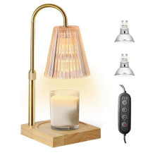 Candle Warmer with Dimmer, Candle Warmer for Pot Candles, Lamp Warmer, Bedroom, Home Decor, EU Plug