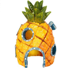 Pineapple Shaped Aquarium House Ornament Aquarium Decoration 7.5*7.5*13cm