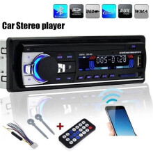 Drfeify Letouch Bluetooth Car Radio 12V 1Din MP3 Car Stereo Player Supports FM-USB-SD-AUX-Bluetooth -OLL