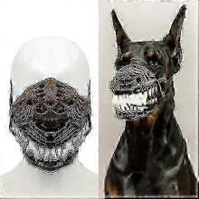 (32cm) 2025 Dog Muzzle Soft Funny Mask Muzzles For Dog For Halloween