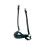 (Full, Black) Collegiate Leather Mono Crown Drop Noseband 1