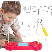 Electric Maze - Scientific Toy Wire Skill Game - Puzzle Maze Game Family Board Games