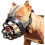 (4XL, Nylon black) Soft Basket Muzzle For Dogs Secure And Comfortable Fit, Better Prevent Bites, Chewing And Barking Muzzle 1