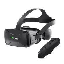 VRPARK VR Virtual Reality Glasses with 3D Controller VR Headset for iPhone Android Smartphones 4.5-6.7 Inches