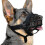 (6, Black) 2025 Dog Muzzle, Silicone Basket Muzzle For Small Medium Large Dogs, Soft Cage Muzzle Prevent Biting Chewing, Allow Drinking Panting, TA 1