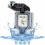 Outdoor wall socket with USB port, IP66 waterproof socket, garden socket, protective contact for damp locations 1