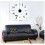 Modern Large Surface Clock, Wall Clock, 3D Mirror DIY Sticker, Home Office Room Decor 1