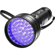 51 LED UV Flashlight Pocket Torch Blacklight Ultra Violet Light 395nm Bed Bug Detector