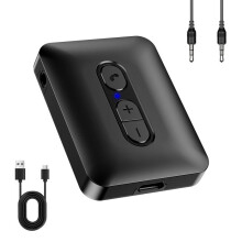 Bluetooth Transmitter Receiver, Wireless Bluetooth Adapter, Bluetooth 5.4 Audio Adapter Music Receiver