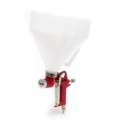 Plastering gun with 6 cup