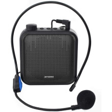 Voice Amplifier - 12W Rechargeable PA System - Black