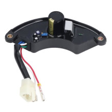 Dilwe Generator Voltage Regulator Universal AVR Voltage Regulator for 5-6.5KW 1PH Diesel and Gasoline Generators