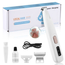 TTLIFE Dog Clippers, Electric Pet Clippers, Waterproof, Cat Paw Hair Clippers, Quiet Clippers