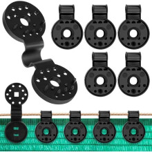 Fastening Clips - Plastic - 50PCS - Weatherproof - Easy Installation - Corrosion Resistant