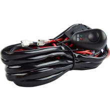 NetBoat Electrical Wiring Harness, 12V 40A Wiring Harness for LED Light Bars and Work Lights for SUVs, ATVs, and Off-Road Trucks