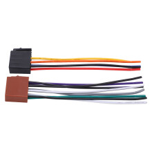 2x ISO Stereo Adaptor Harness ABS Metal
