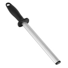 Oval Knife Sharpening Steel, Professional Diamond Sharpening Stone with Non-Slip Stand - Home - CET
