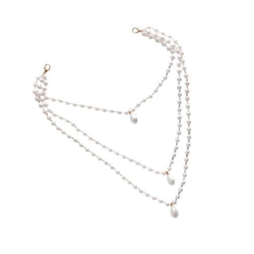 Multiple Strands Pearls Like Y Necklace For Special-Section 2