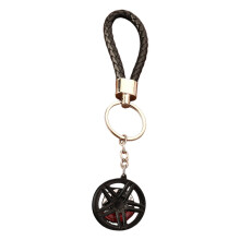 Wheel Hubs Pendant Keychain Stylish Key Ring With Zinc Alloy-C