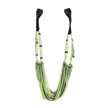 Women's Aerial Yoga Hammock, Adjustable Swing, Yoga Strap, Elastic, Assembled, Training Device - green [A1730]