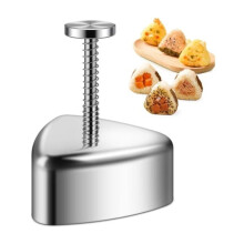 Rice Ball Mold Shape for Onigiri, Triangle Mold Press, Kitchen Bento Sushi Onigiri Maker
