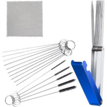 Carburetor Cleaners, Carburetor Jet Cleaning Kit, Cordless Cleaning Set with 13 Cleaning Rods