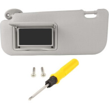 SALALIS driver's side left sun visor, car sun visor, driver's side left, gray, durable, high-hardness auto film