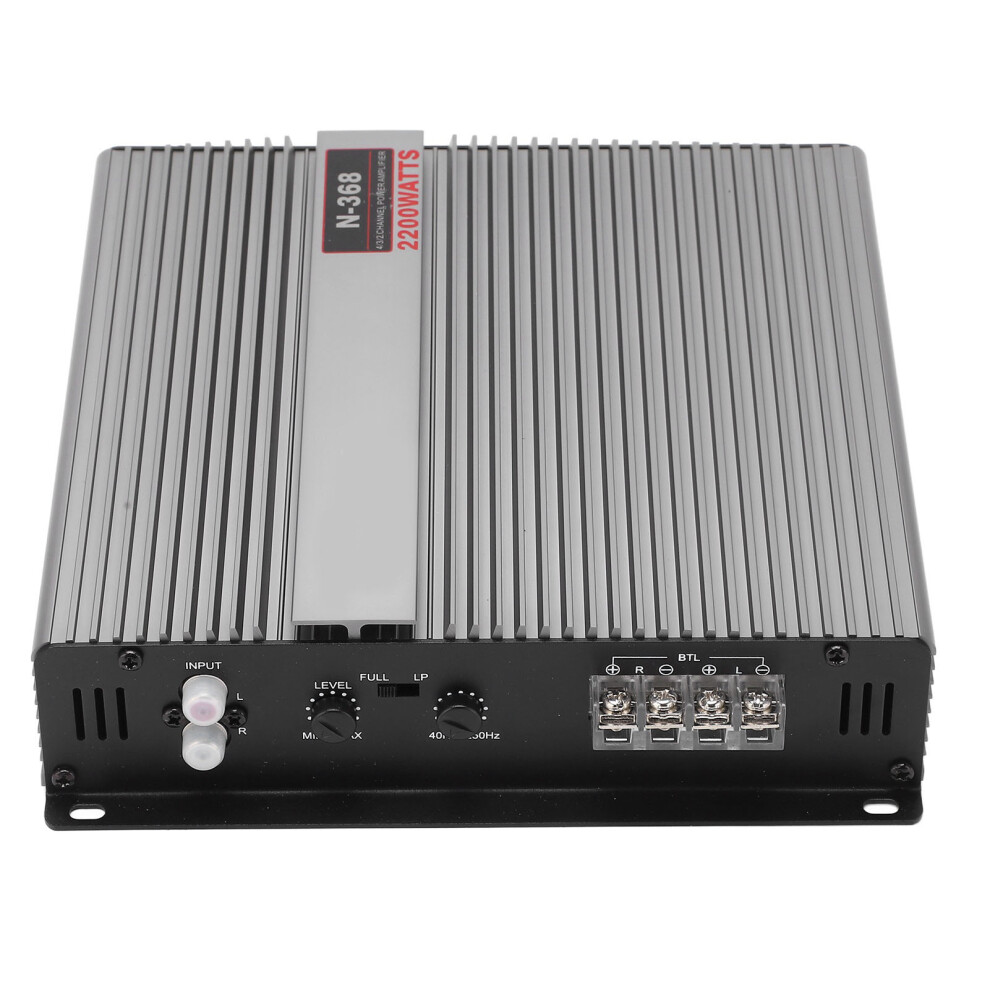 2200W 12V Universal Car Stereo Amplifier Silver 7806371615521