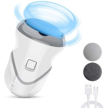 Leytn Electric Foot File - Rechargeable - Waterproof - Foot Care - Removes dead/cracked skin