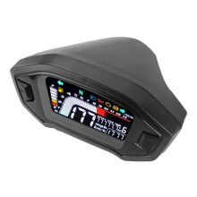 Motorcycle LCD Odometer Speed Gauge for 1, 2, 4 Cylinder Motorcycles with Waterproof Display