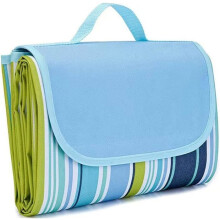 Extra large beach blanket 80 x 80 cm, picnic blanket, portable waterproof and sand-resistant blanket