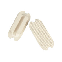 (4.25in, White) Shires Horse Fillis Stirrup Treads (Pack of 2)