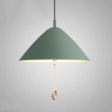 40cm Green Umbrella Pendant Ceiling Light for Children's Room, Modern Aluminium, Living Room and Dining Room