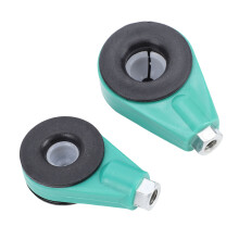2er Pack Schalthebelbuchse 55253533 ABS+Met Grün/Schwarz