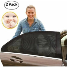 Parasole per auto - Baby Cakes - 113 cm x 51 cm - Protezione UV - 2 pezzi - Sicurezza bambini