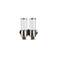 Dispenser doppio ultra-ergonomico per sapone e shampoo (2 x 500 ml)