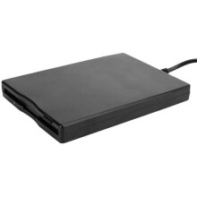 ESTINK Accessorio per computer: unità floppy disk portatile da 3,5" con lettore di schede esterno rimovibile.