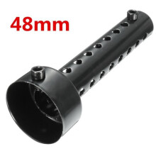 NEUFU 1x Silenziatore universale per scarico moto DB-Killer, diametro maggiorato 4,8