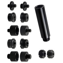 13Pcs Metal Microphone Stand Adapter Screws Kit for Various Mic