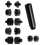 13Pcs Metal Microphone Stand Adapter Screws Kit for Various Mic 1